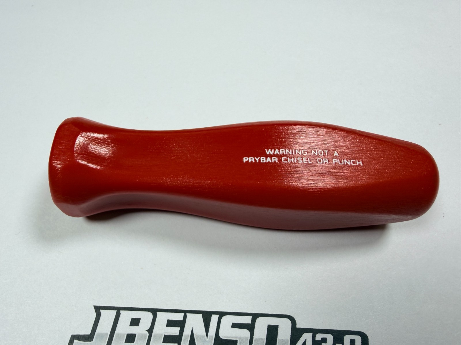 Snap-on Tools USA NEW RARE RED Medium Replacement Handle Hard Grip