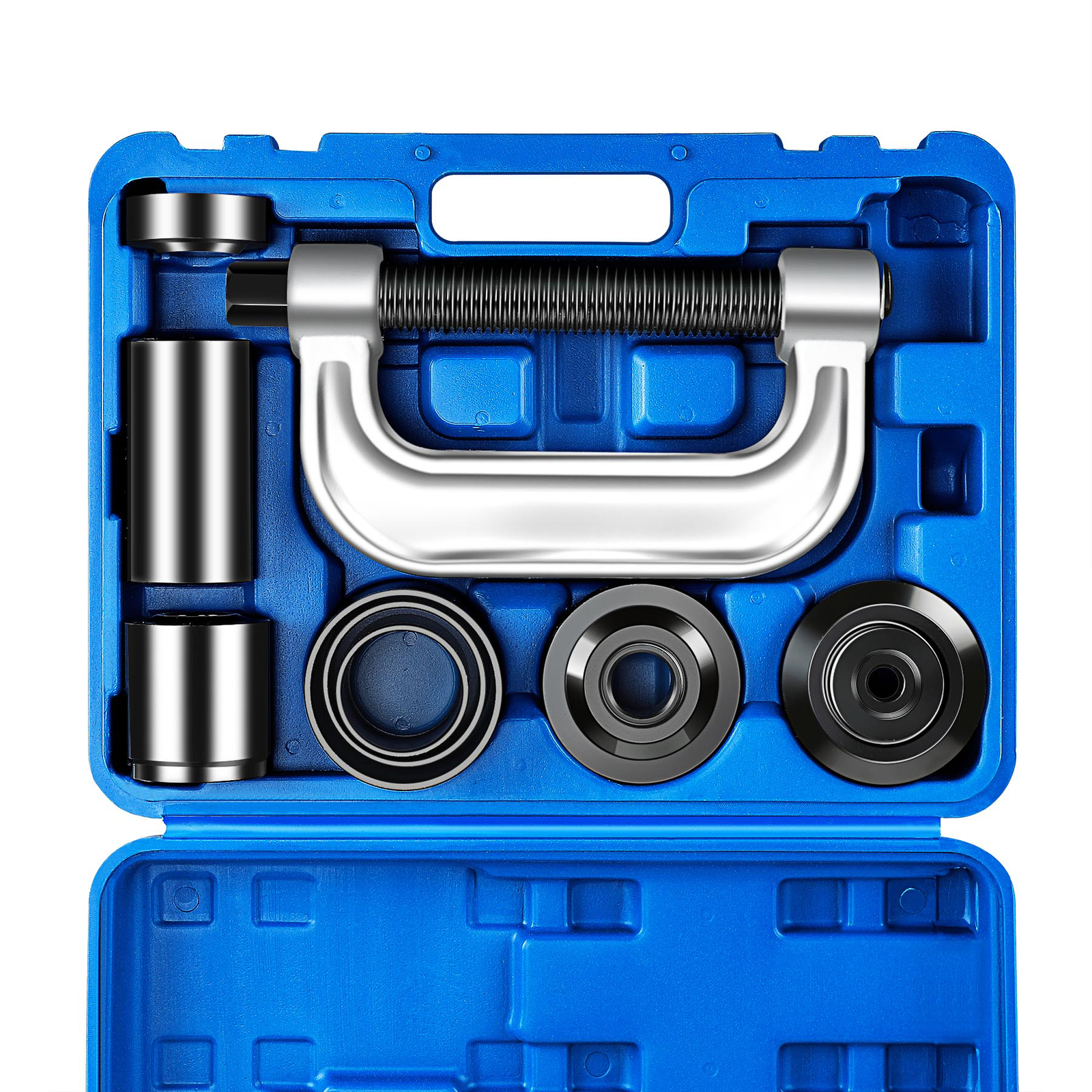 Heavy Duty 4 in 1 Ball Joint Press & U Joint Removal Tool Kit w 4×4 Adapter OMT