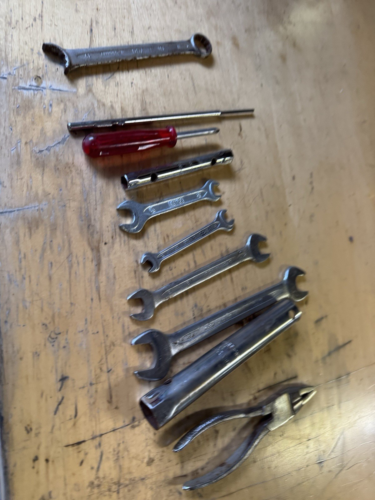 BMW E23 E24 E28 E9 M30 set of hand tools for tool kit