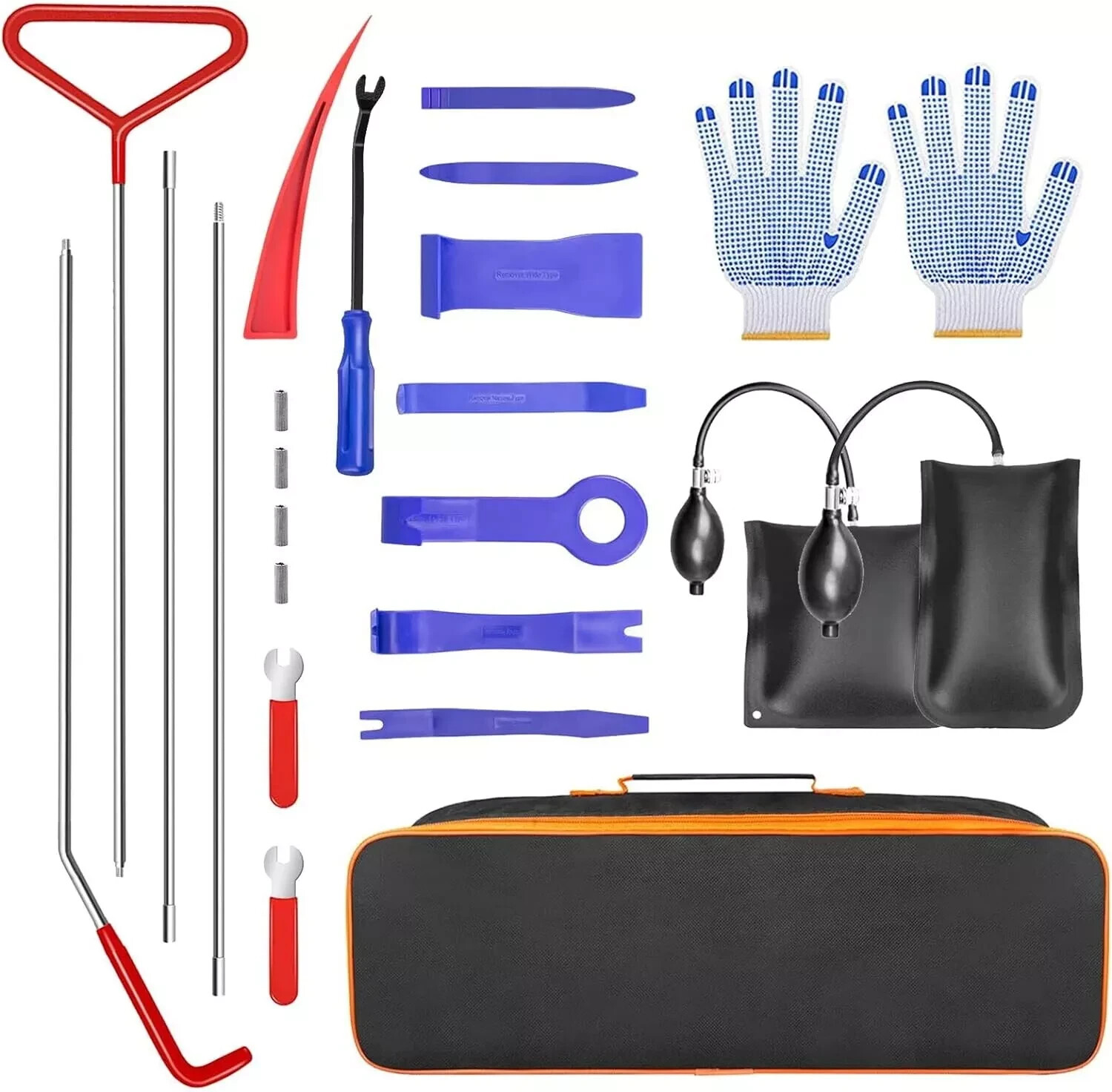 NEW 24 PCS Car Repair Tool Kit Professional Emergency Tool Kits with carry Bag