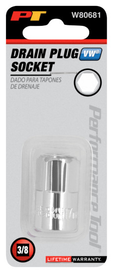 Performance Tool W80681 17mm Drain Plug Socket