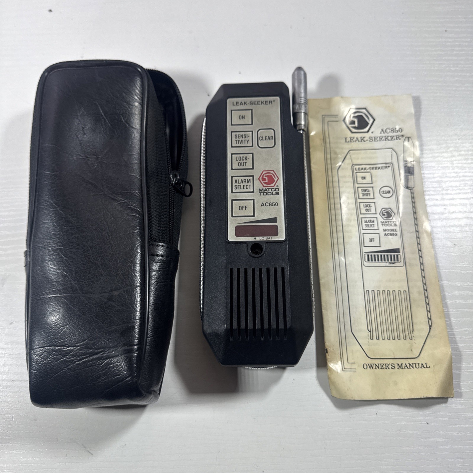 Matco Tools Leak-seeker Ac850 with Case Untested As Is