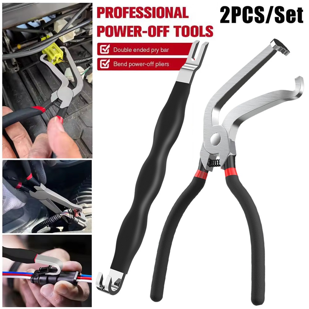 4 Pcs Repair Tool Auto Electrical Disconnect Pliers Connector Separator Wiring