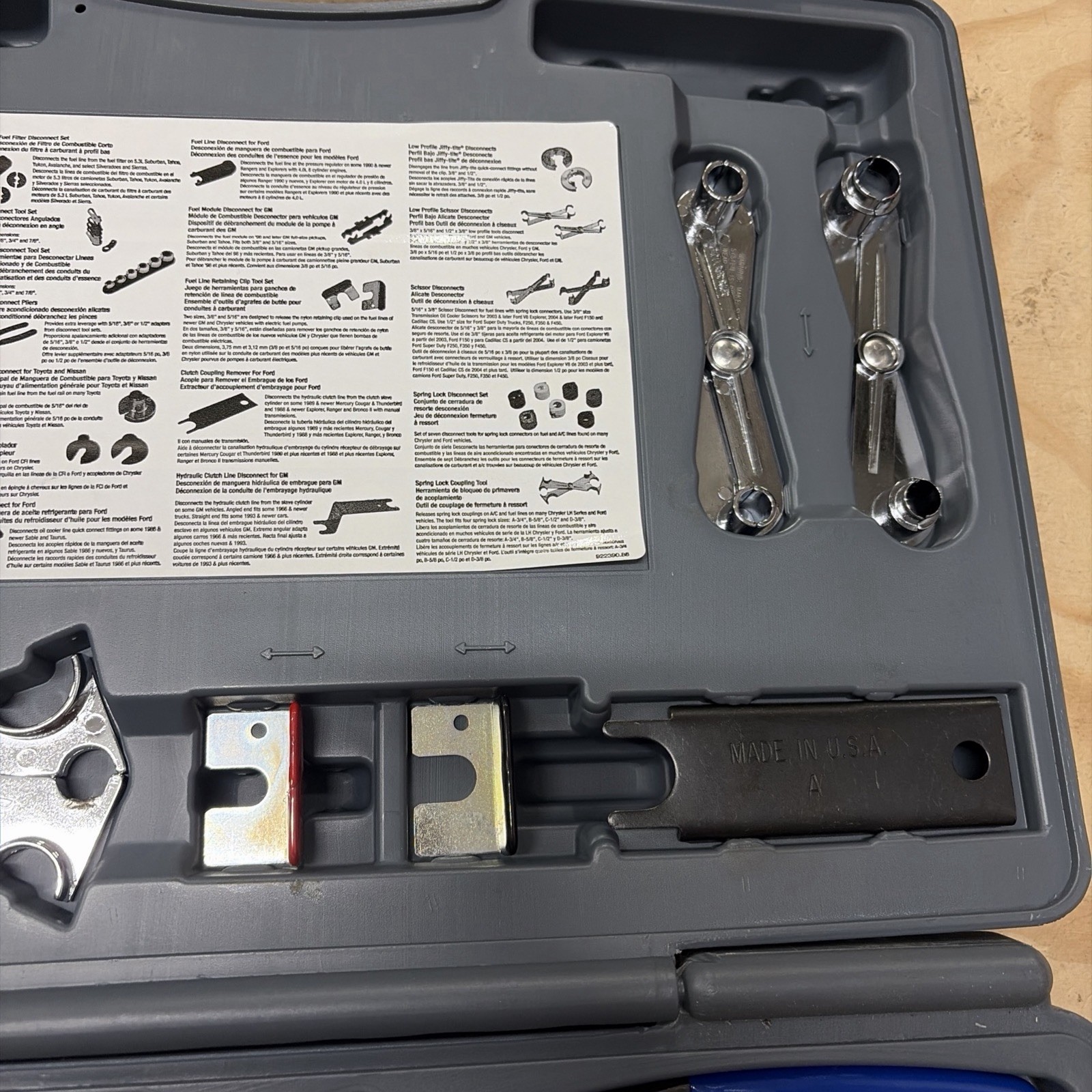 Blue-Point Snap-on Tools NEW Master Disconnect Set LDT40