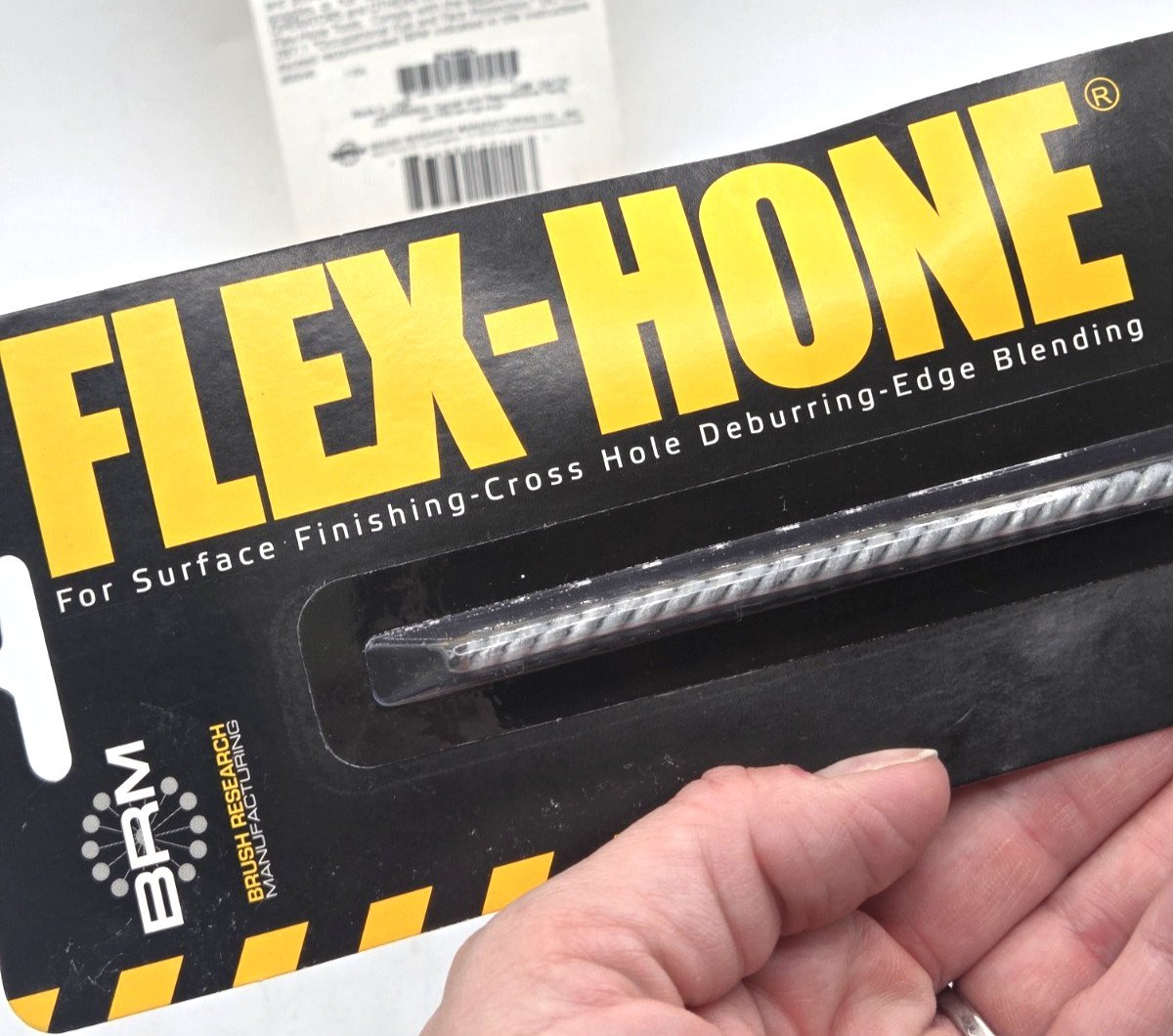 *2/Pk*BRM Flex-Hone BC14M24 14mm Cylinder Hone 240 Grit Aluminum Oxide Ball Hone
