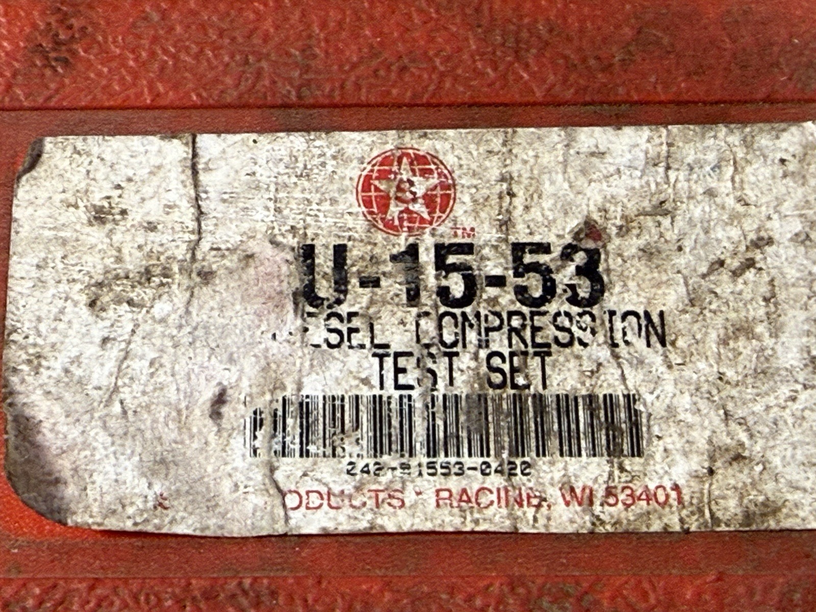 Star Products TU-15-53 Diesel Compression Test Set (tu1553). USA