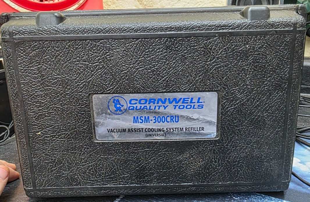 CORNWELL MSM300CRU – Vacuum Assist Coolant Refiller cornwell