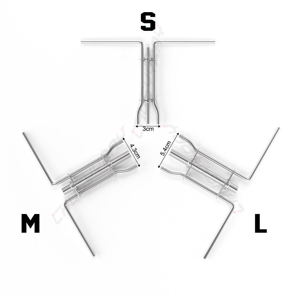 3-Pack Hydraulic Seal Installation Tools & Gland Nut Wrench Set for Easy Repairs