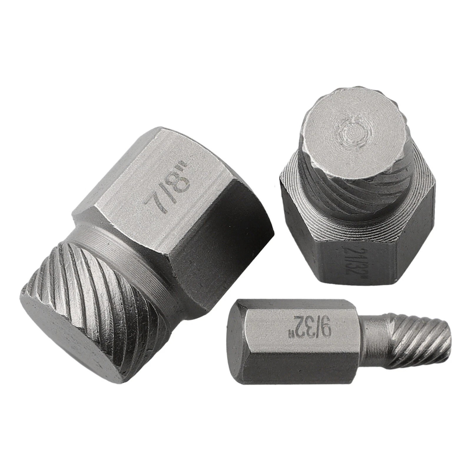 25Pcs Screw Extractor Set Hex Head Multi-Spline Easy Out Bolt Extractor Set
