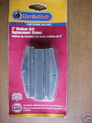 3″ Medium Grit Replacement Stones #3157