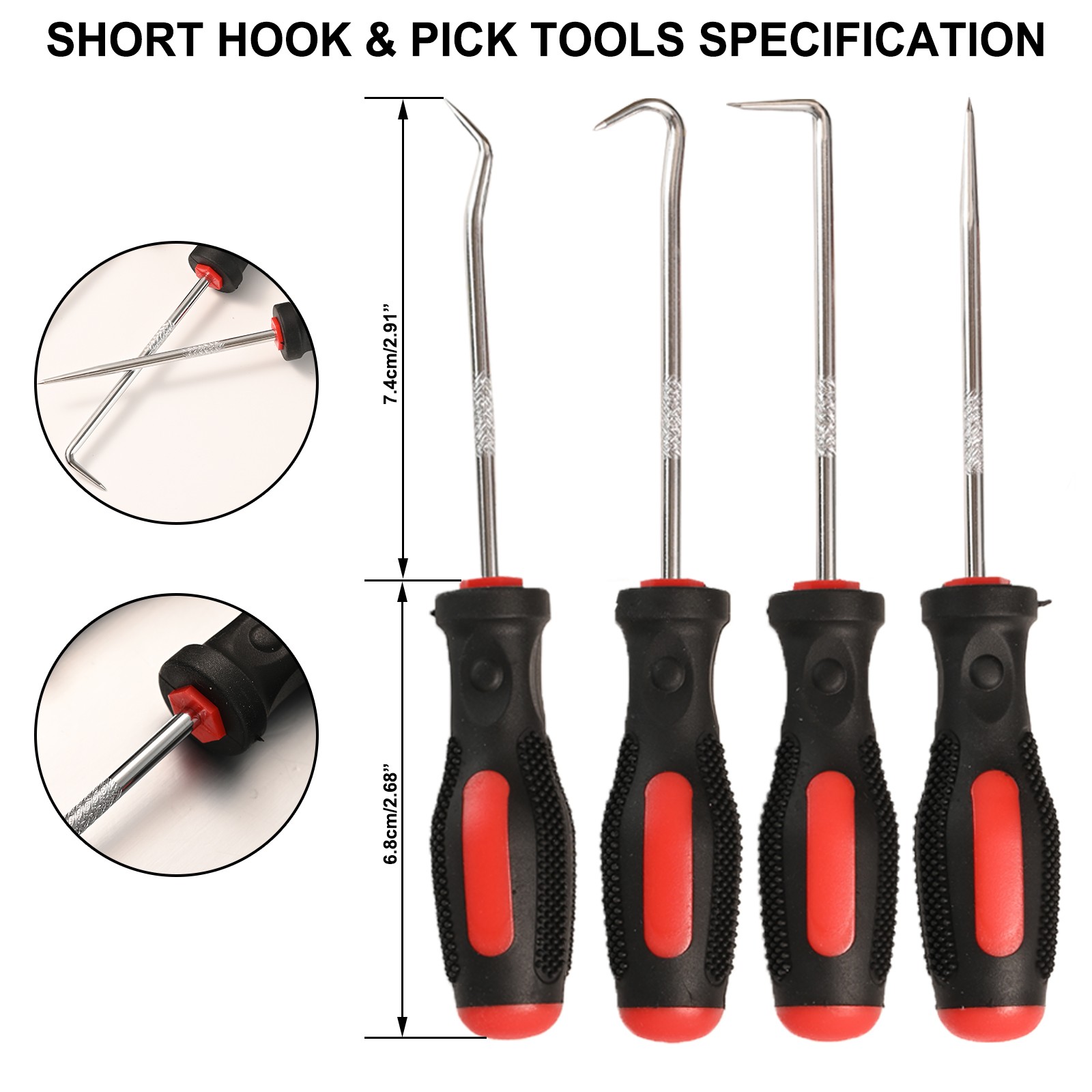 10x Hook & Pick Set Oil Seal O Ring Gasket Remover Puller Mechanics Garage Tool
