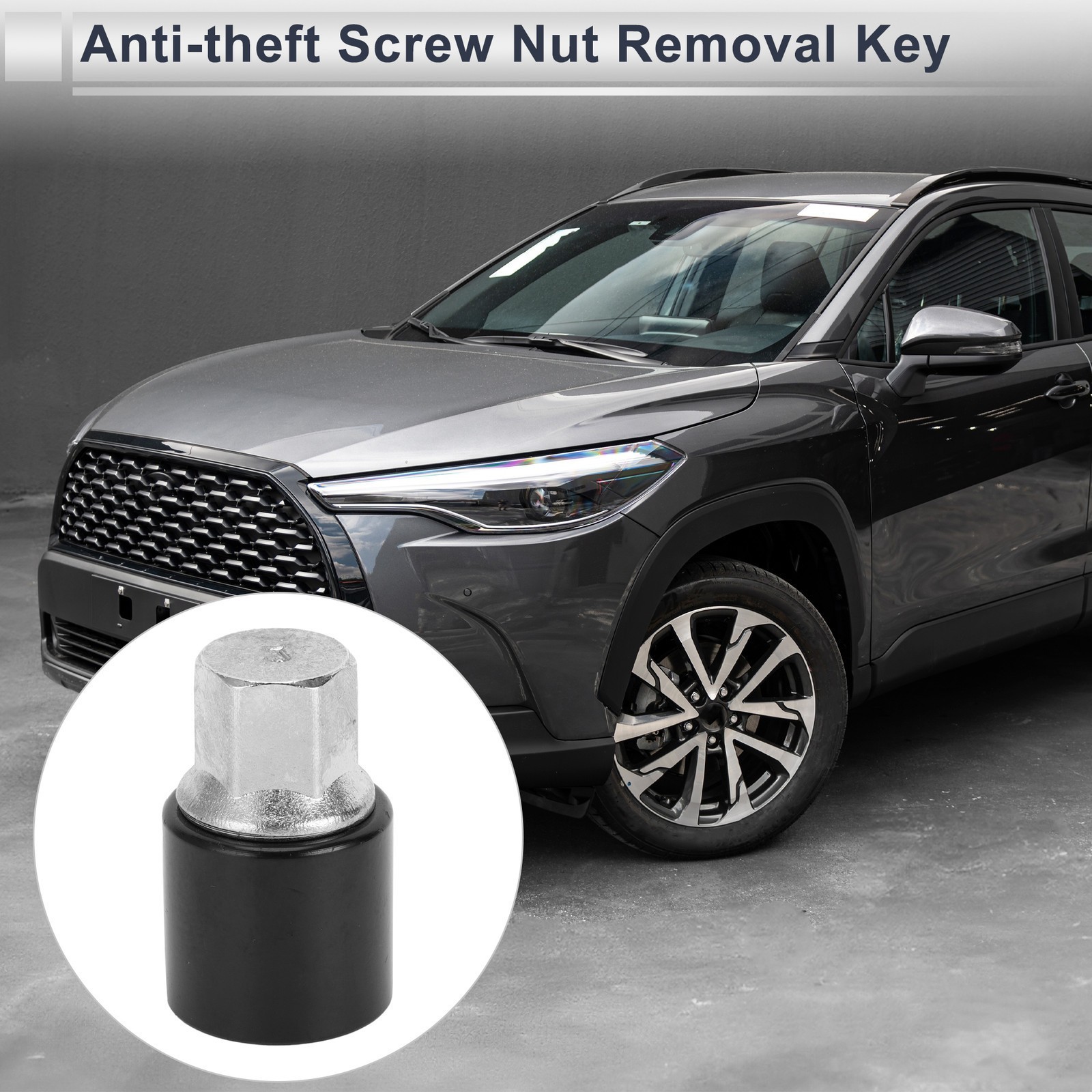 For TOYOTA Lexus Wheel Lock Lug Nut Anti Theft Screw Lugnut Socket Removal Key