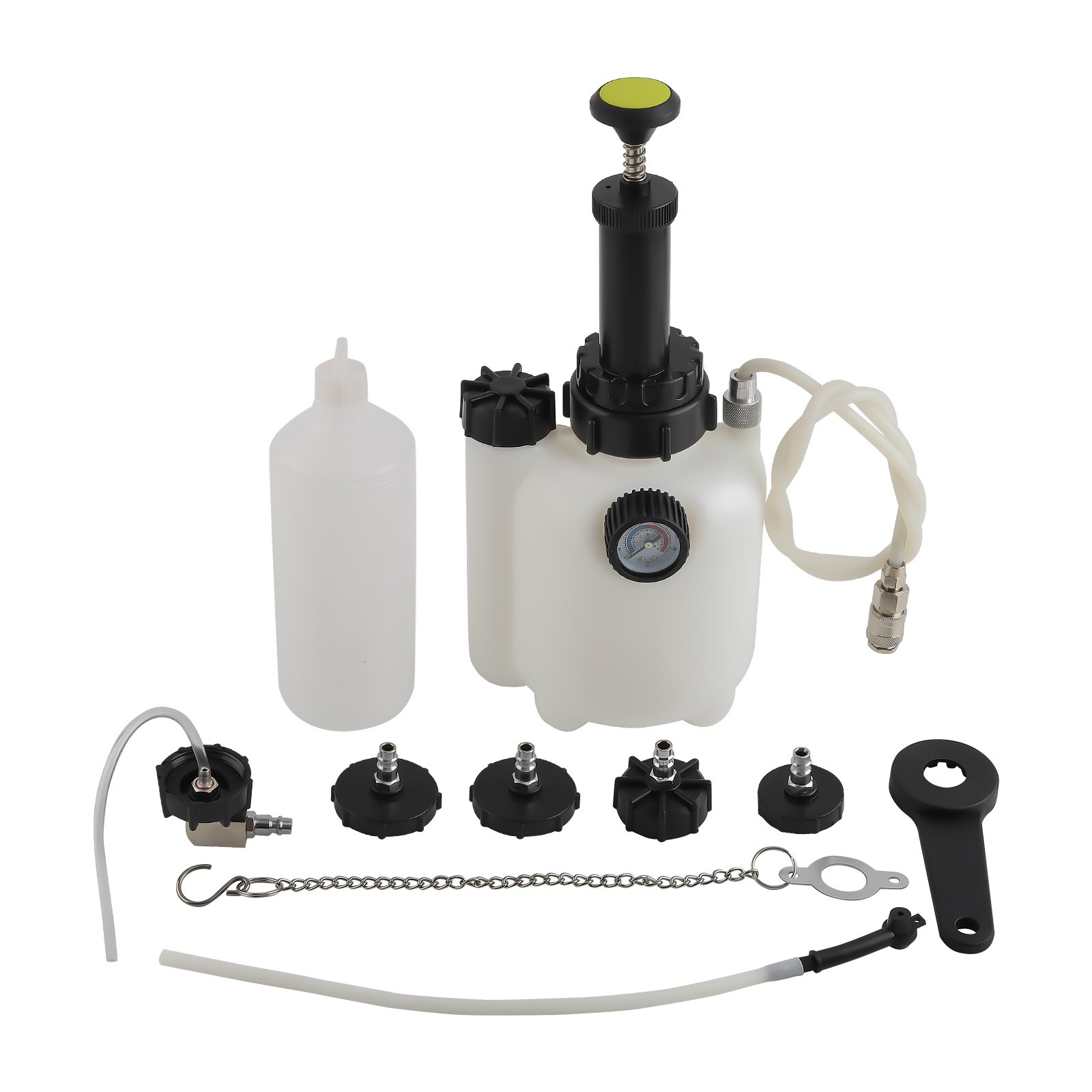 3L Car Manual Brake Bleeding Clutchs Fluid Bleeder Vacuum Pump Tool Kit New