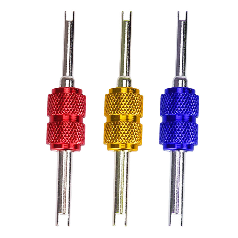 Aluminum Alloy Car Auto A/C Air Conditioning Valve Core Remover Tool Wrench