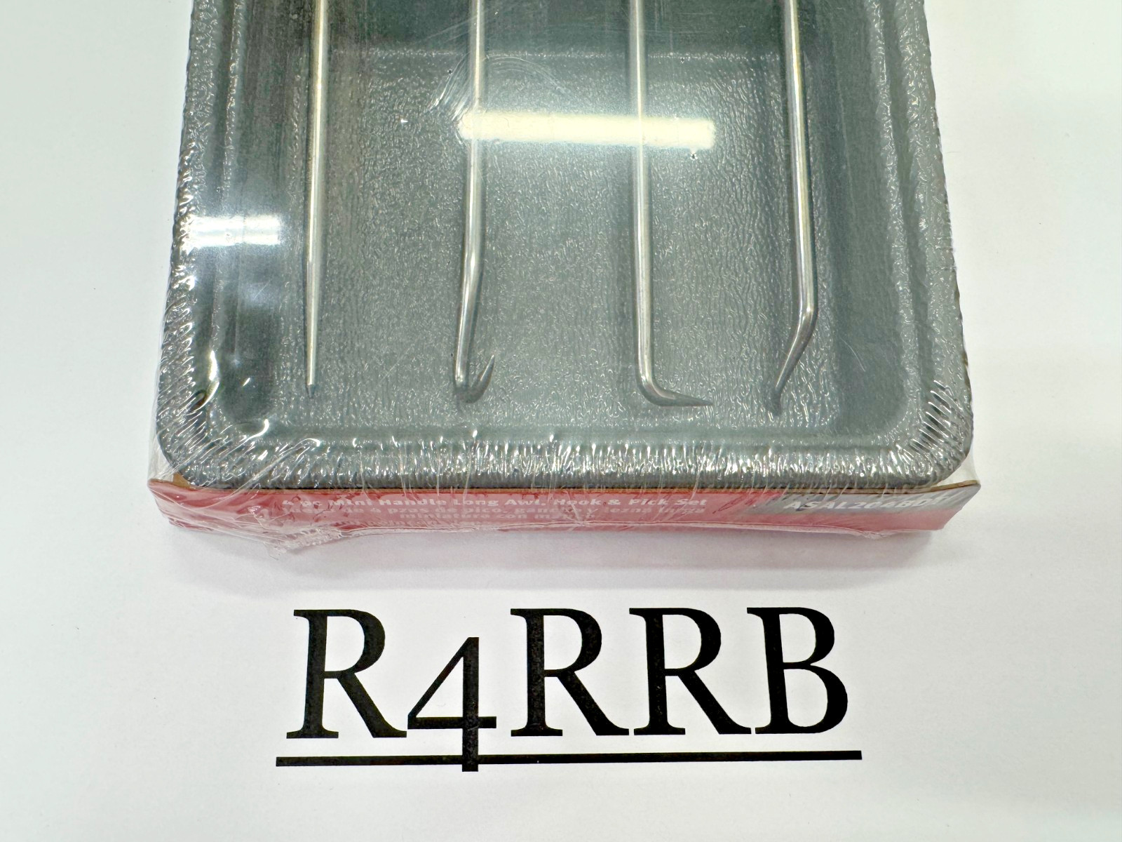 Snap-on Tools USA NEW DARK TITANIUM 4pc LONG Mini Awl Hook Pick Set ASAL204BDT