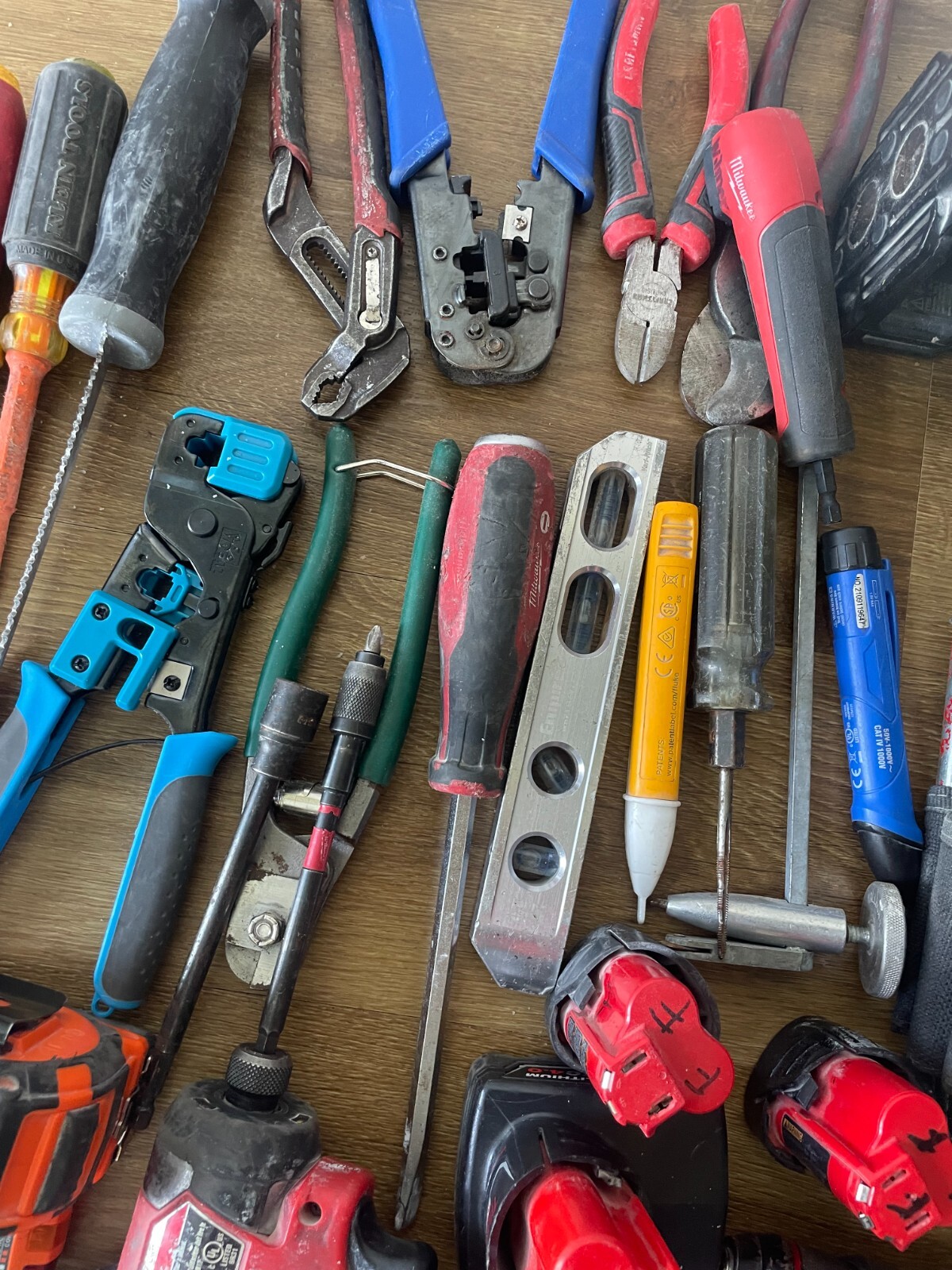 🔧 Complete Electrician Tool Set – Milwaukee, DEWALT, Wiha, Klein