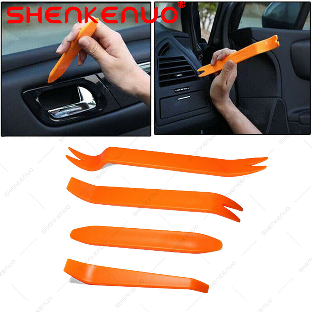 Plastic Car Panel Pry Tool Kit Door Body Clip Trim Removal Set For BMW New