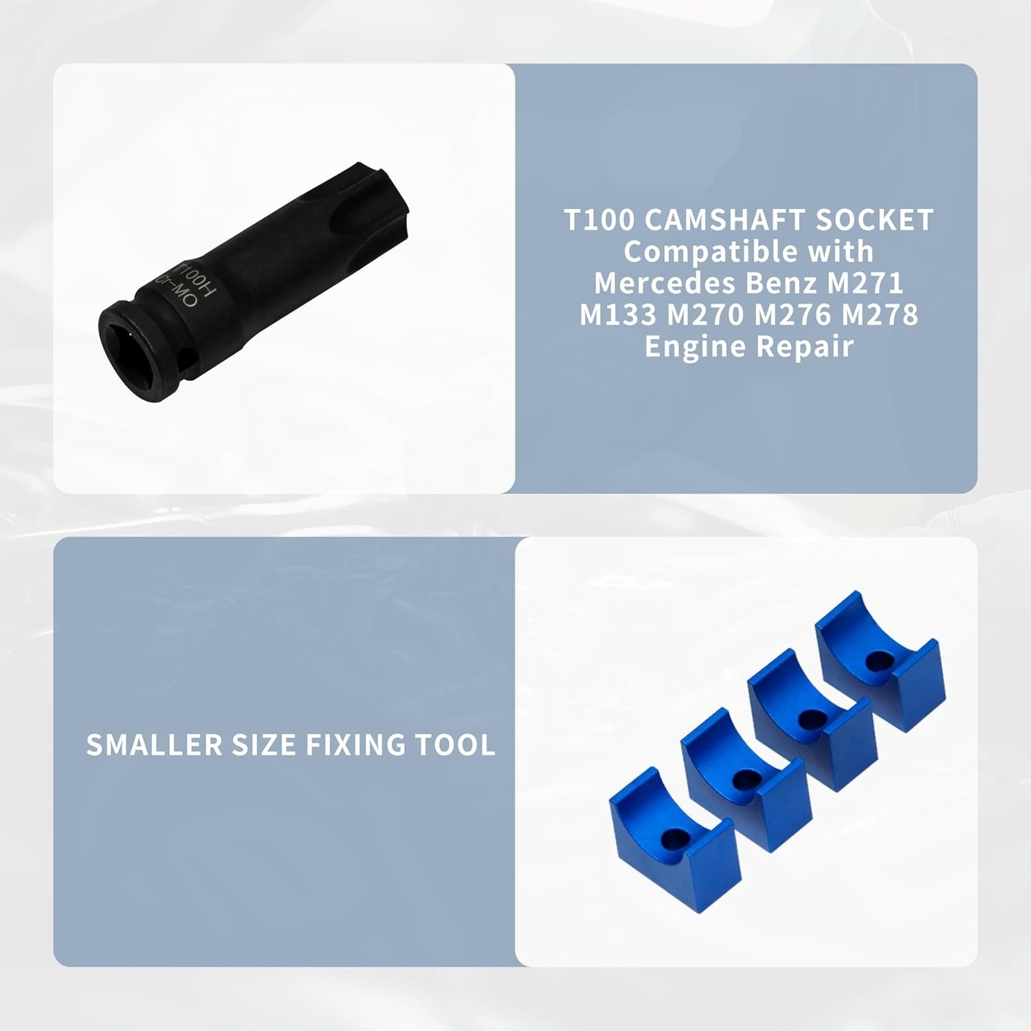 17PCS Engine Timing Tool Kit with Fuel Injector Remover Installer Tool, Compa…