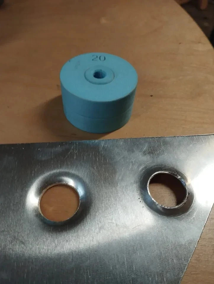 Sheet Metal Dimple Die (8 Sizes) – for Hydraulic Punch Driver Kit- Made in USA