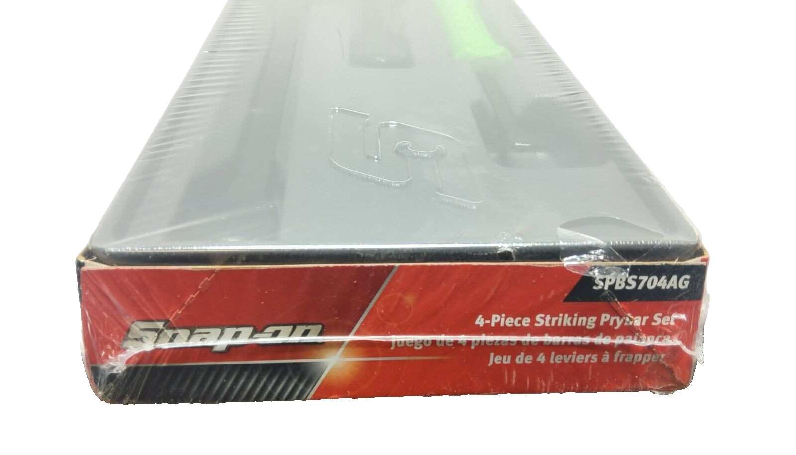 New Snap-on™ Green 8″ 12″ 18″ 24″ Long STRIKing Prybar SET SPBS704AG
