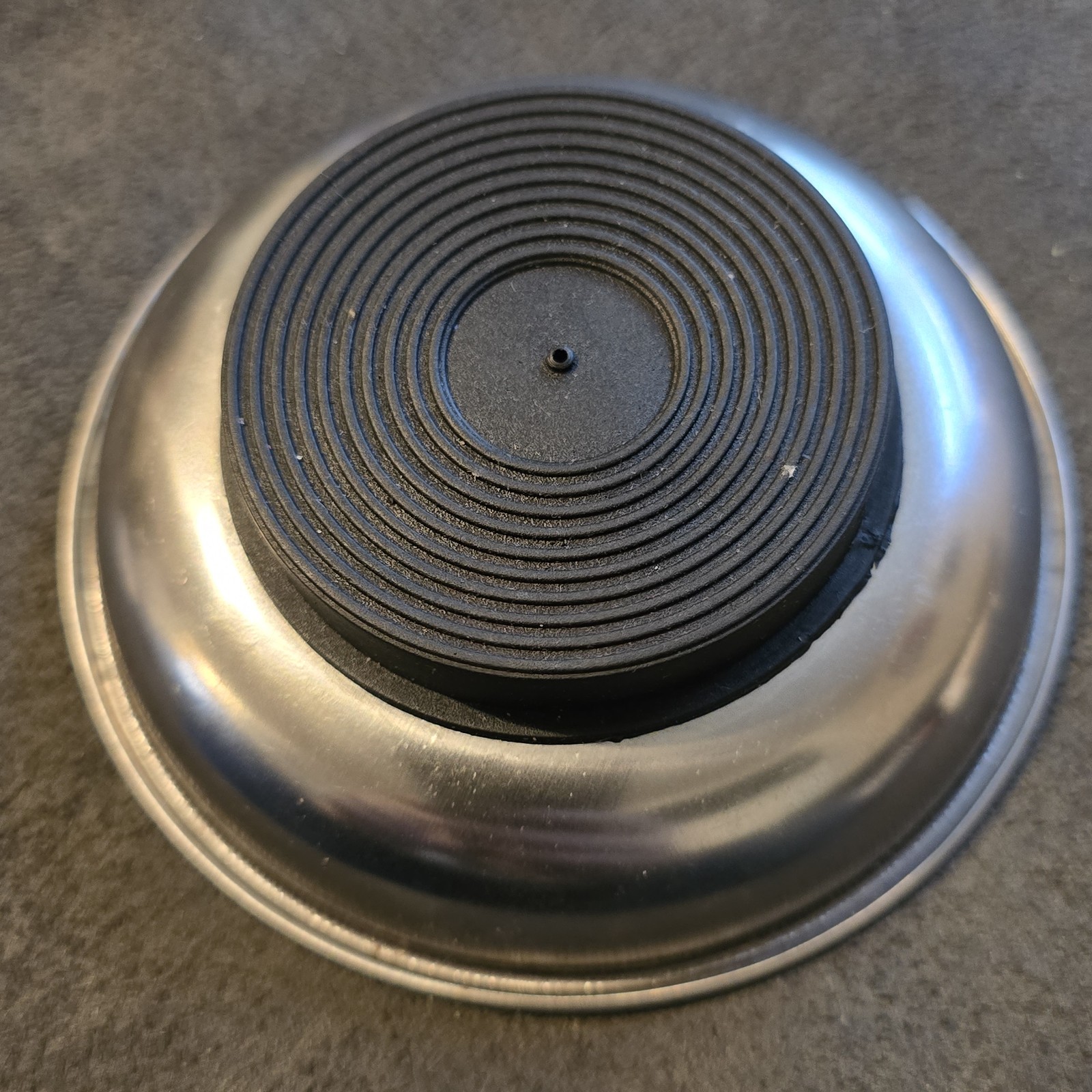 Pittsburgh Automotive 4” Magnetic Stainless Steel Parts Change Holder Ashtray