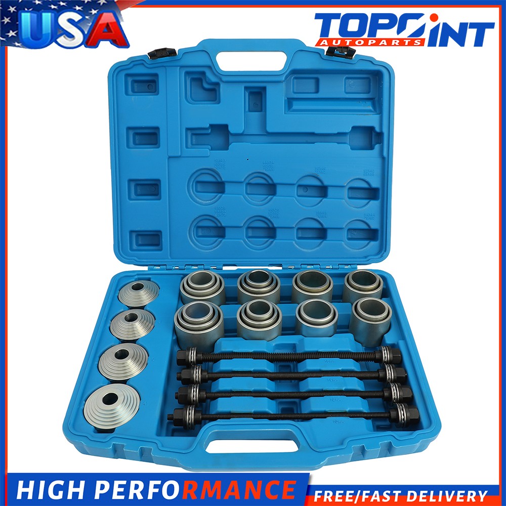 28Pcs Press Pull Sleeve Kits Remove Bearings Bushes Seals Garage Tools Brand NEW