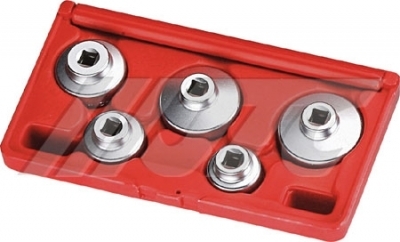 JTC 3/8″ SQUARE DRIVE 5PCS OIL FILTER SOCKET SET, JTC TOOLS # 4665