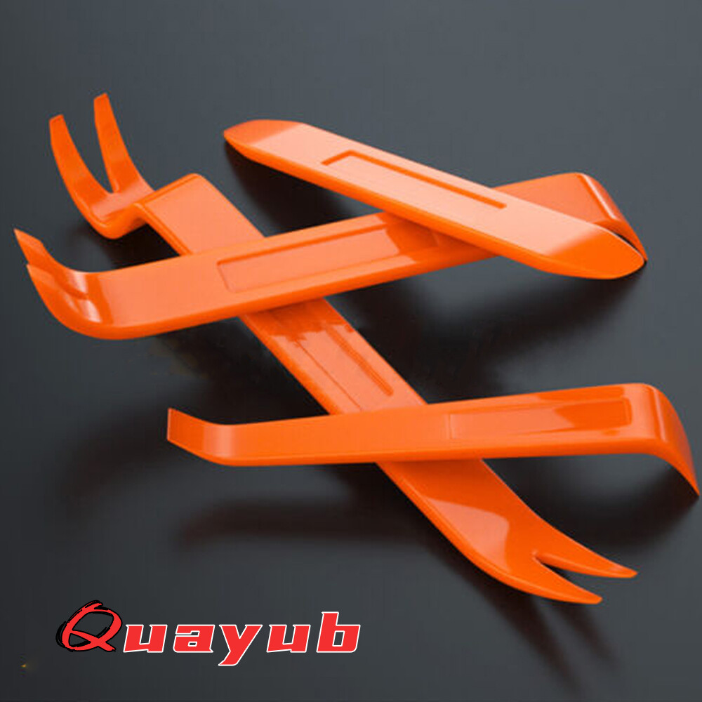 Quality Car Door Trim Removal Tool Pry Panel Dash Radio Body Clip Installer Kit