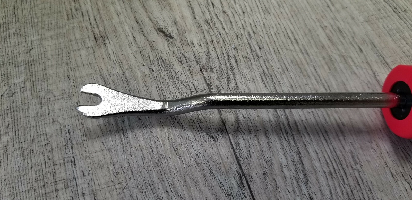 New Snap-On Trim Pad Clips Removal Fork Tool RED & BLACK Soft Handle ASG185B