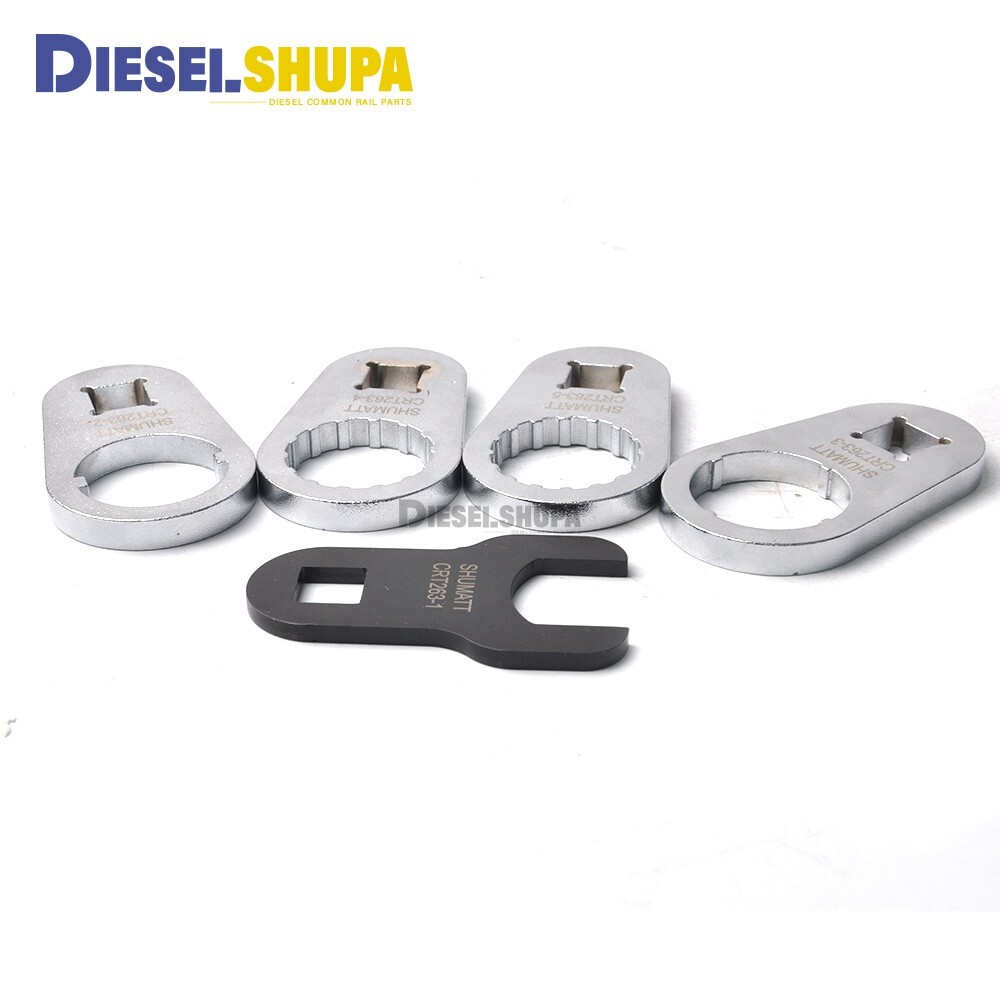 5PCS Diesel CR Engine Repair Tool Injector Wrench Spanner Tool Universal