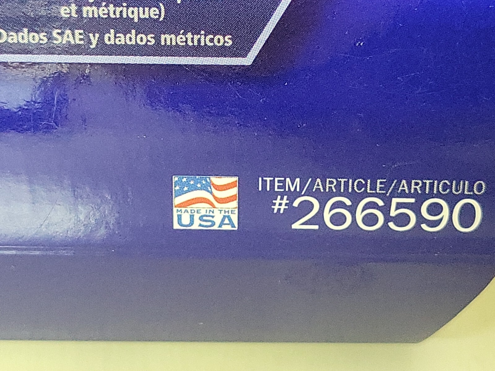Kobalt 20 PC 1/4″ Drive Metric SAE Socket Ratchet New Old Stock 266590 USA MADE