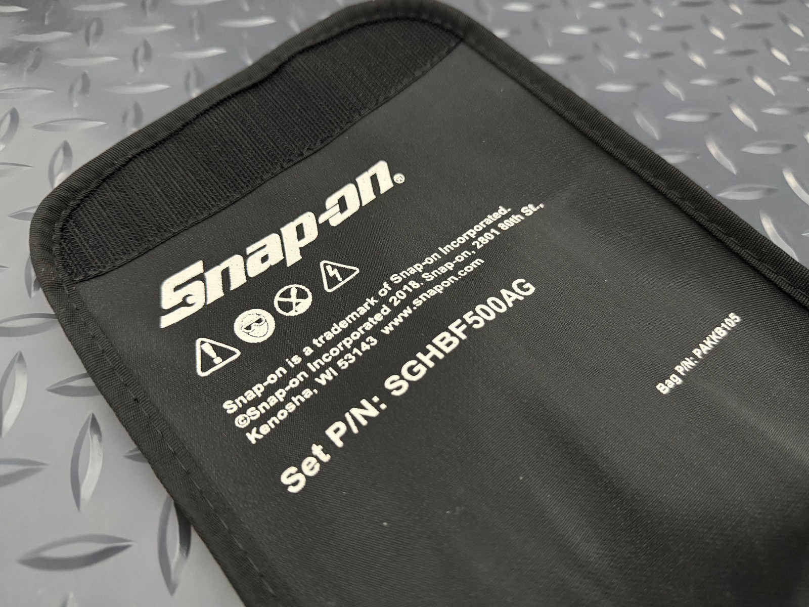 snap on tools green 4 pc file handle set with pouch sghbf500ag new free shipping