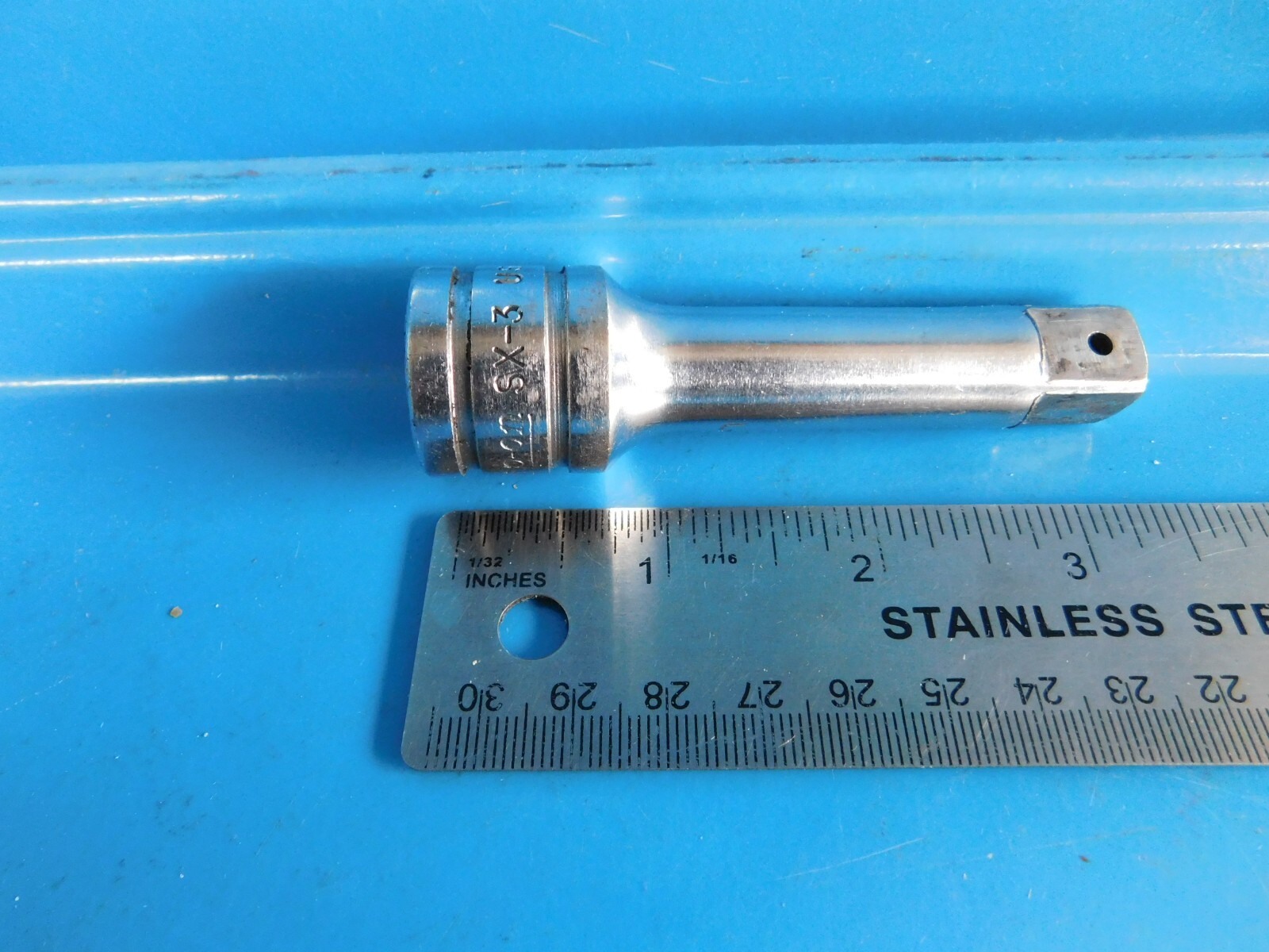 USED, SNAP ON TOOLS 1/2 IN. DR. ” 3 IN. ” EXTENSION, PART #SX3