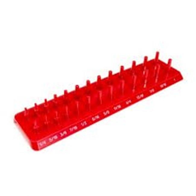 Mechanics Time Saver PSH25MRED 1/4 In. Metric Socket Holder Red