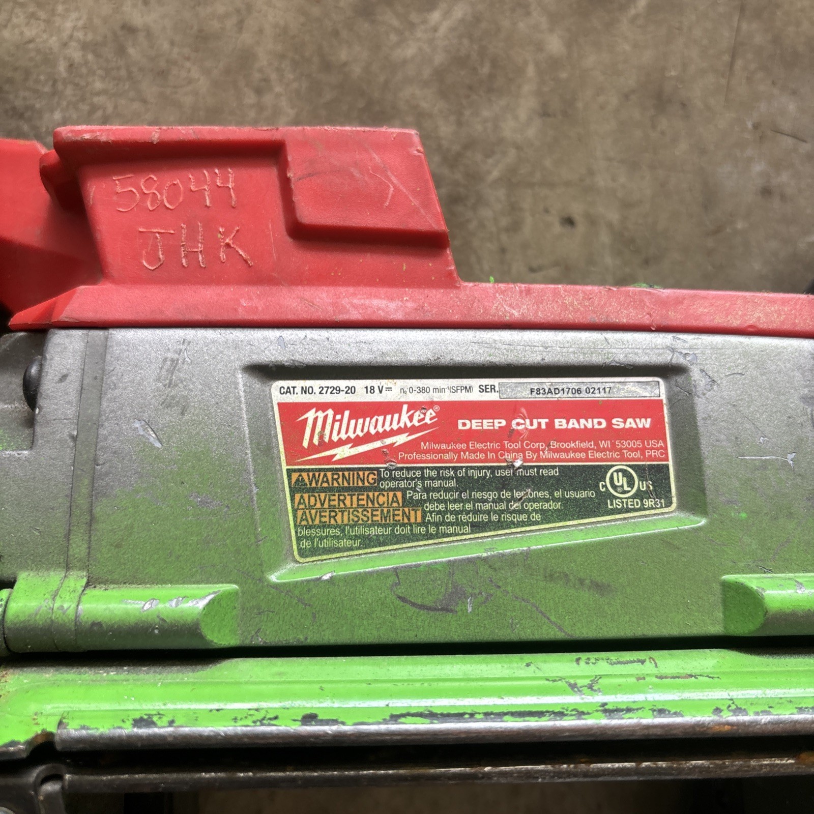 Milwaukee 2729-20 M18 FUEL CORDLESS DEEP CUT BandSAW -BARE TOOL READ
