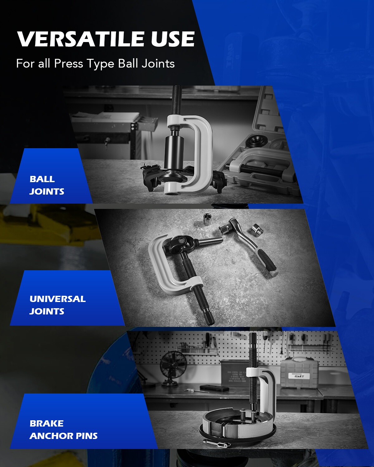 OMT 23pc Ball Joint Press Kit Ball Joint Removal Tools Automotive Service Tools