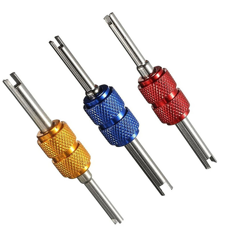 Aluminum Alloy Car Auto A/C Air Conditioning Valve Core Remover Tool Wrench
