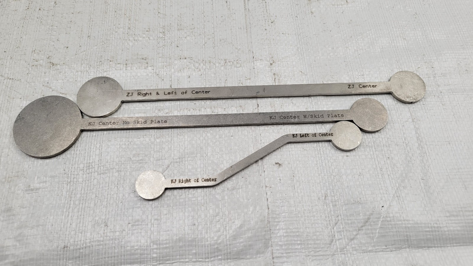Mopar 2015803140 Jeep Fuel Tank Trailer Hitch Clearance Gauge Tool Set