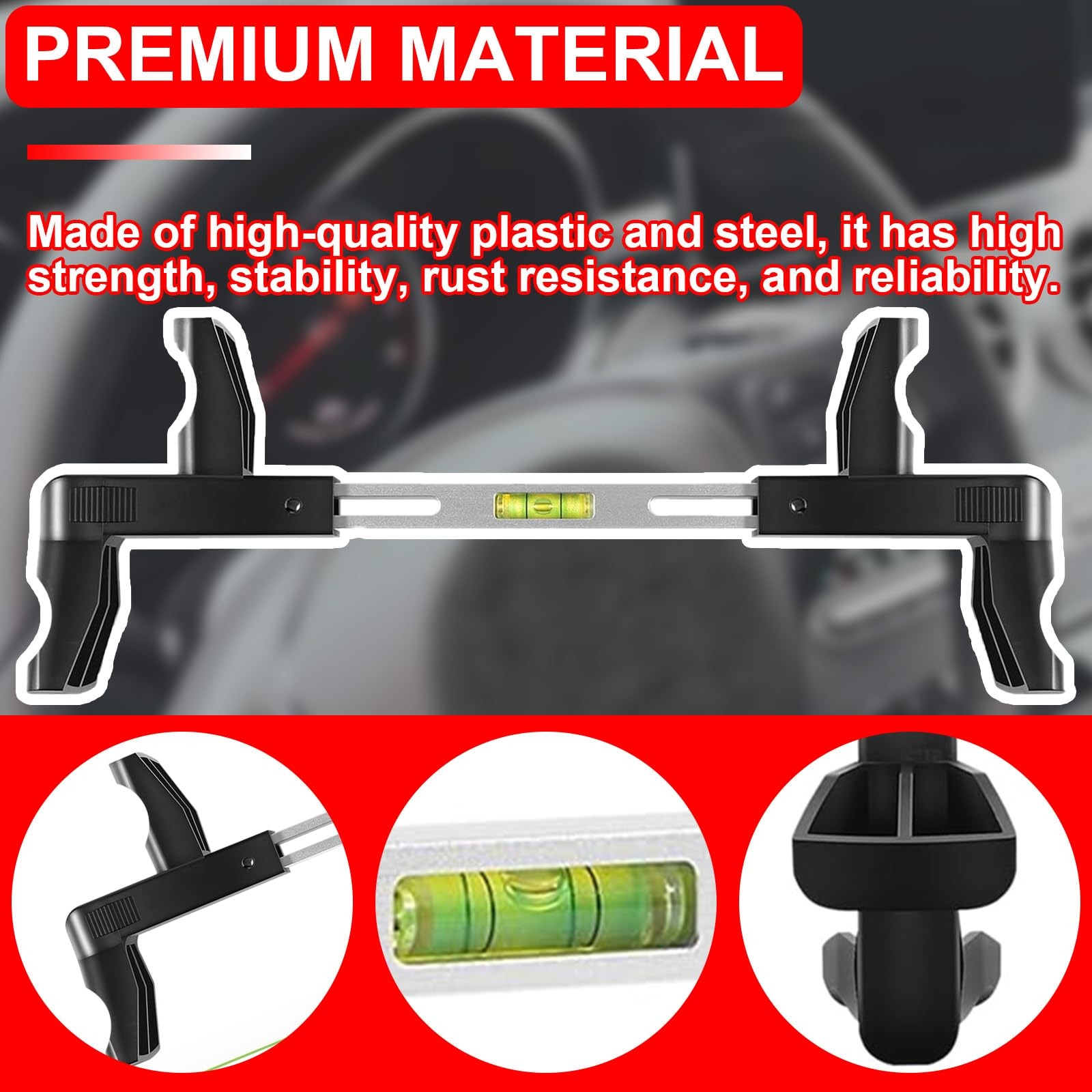 For Passenger Cars Vans & Trucks, ATD-3100 Steering Wheel Level Alignment Tool