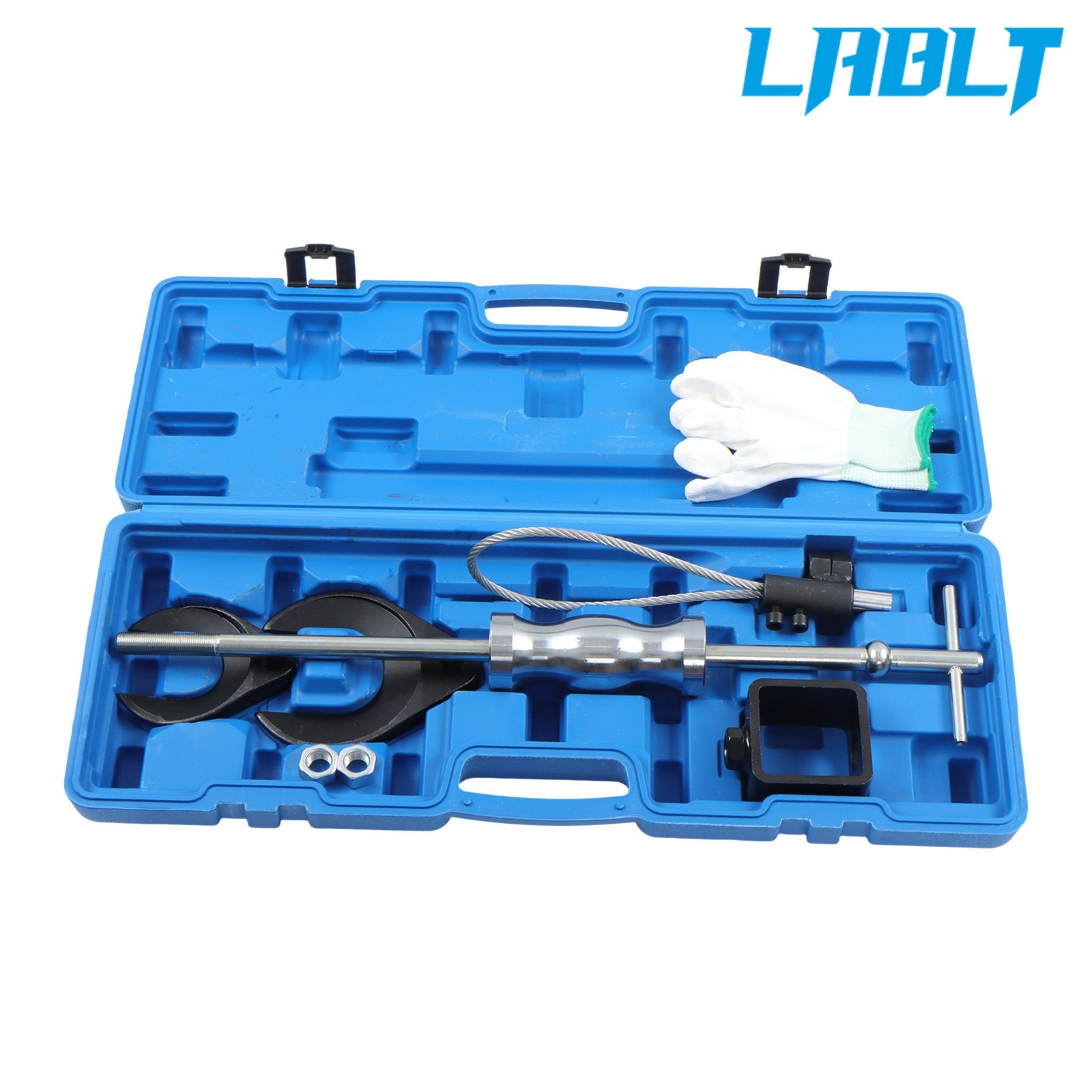 Universal CV Axle Puller Tool Kit w/63 & 48mm Forks 5/8″-18 Slide Hammer Adapter