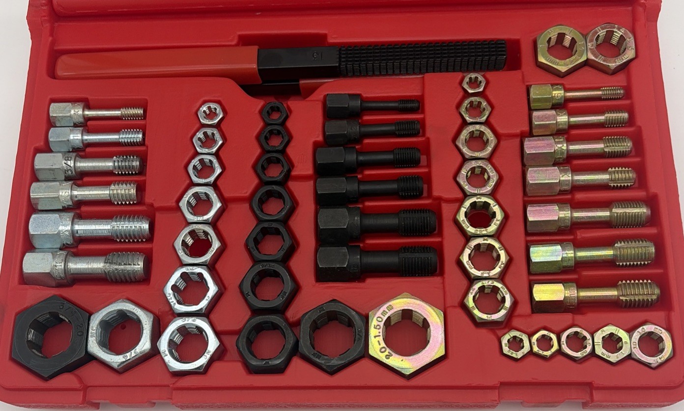 Gray Tools Set No. 91953- 53-piece Universal Rethreading Set