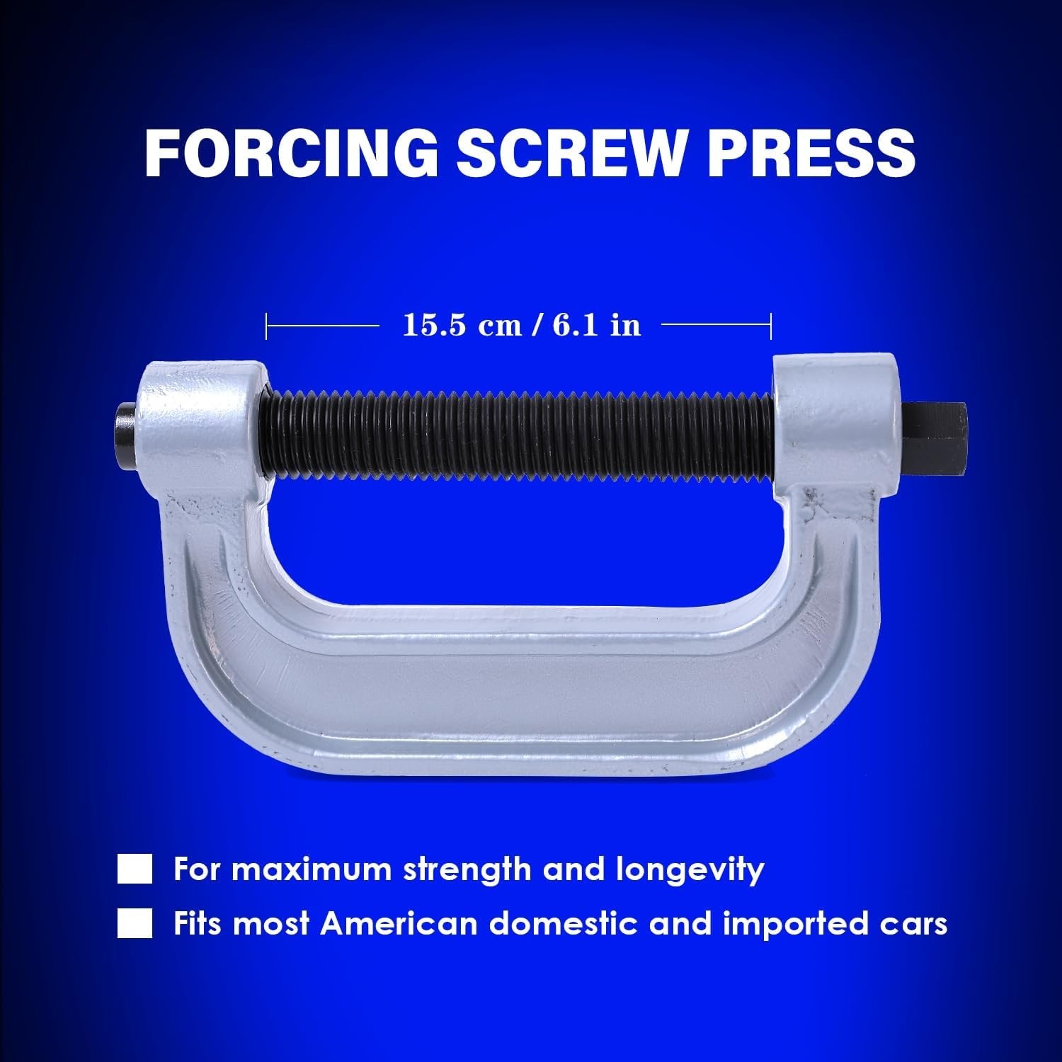 Heavy Duty Ball Joint Press & U Joint Removal Tool Kit with 4×4 Adapters, for