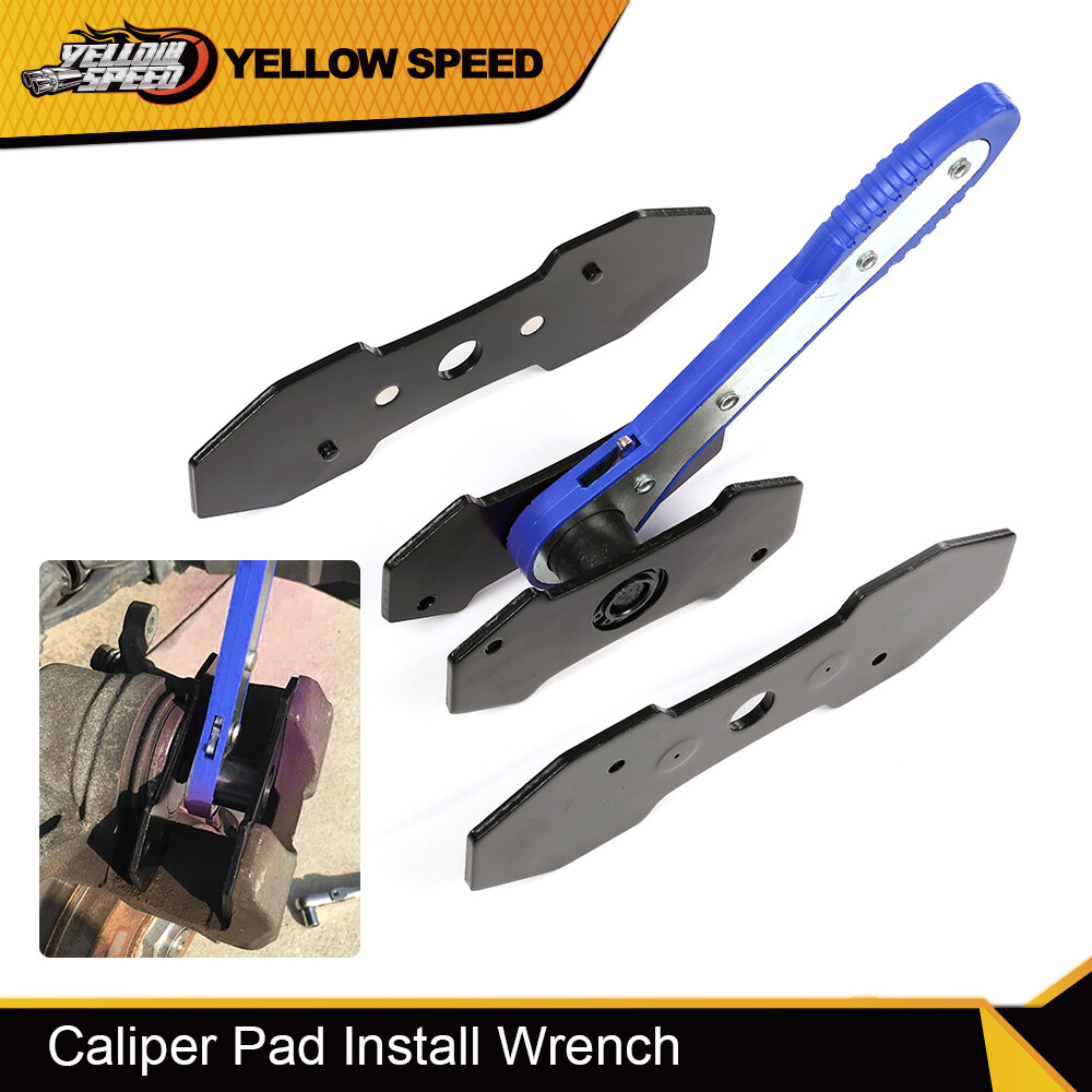 Car Ratchet Brake Piston Spreader Wrench Caliper Pad Install Tool Press Portable