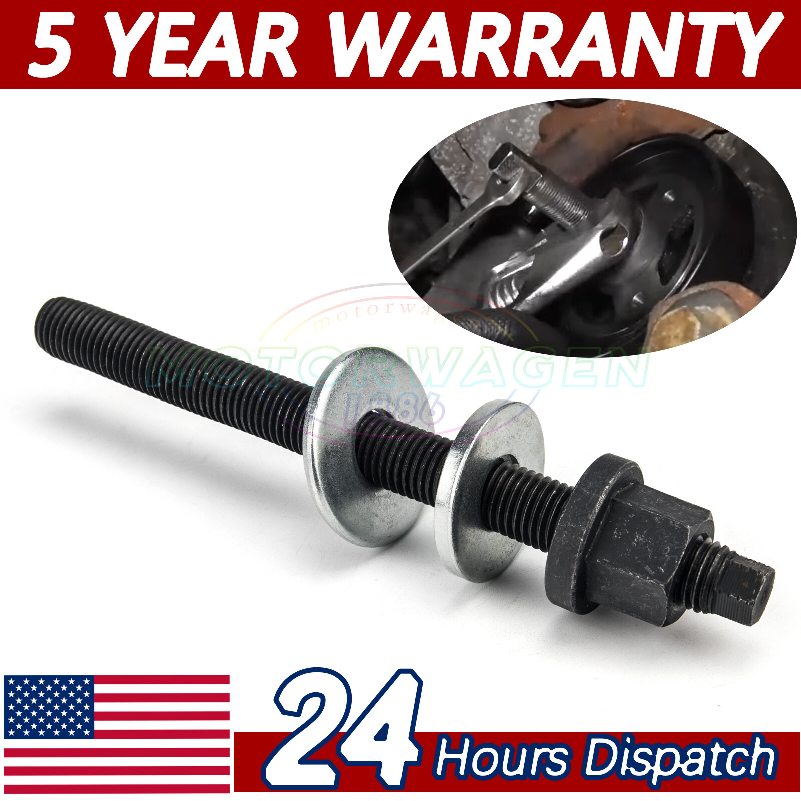 LS Crank Pulley Harmonic Balancer Installer Tool For GM Chevy LSX LS1 LS2 LS6