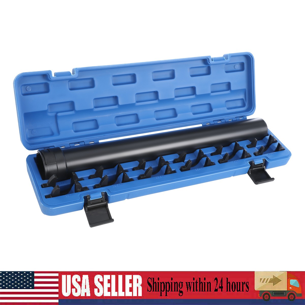 13pc Inner Tie Rod Removal Installation Tool Set with 12 SAE & Metric 13Pack