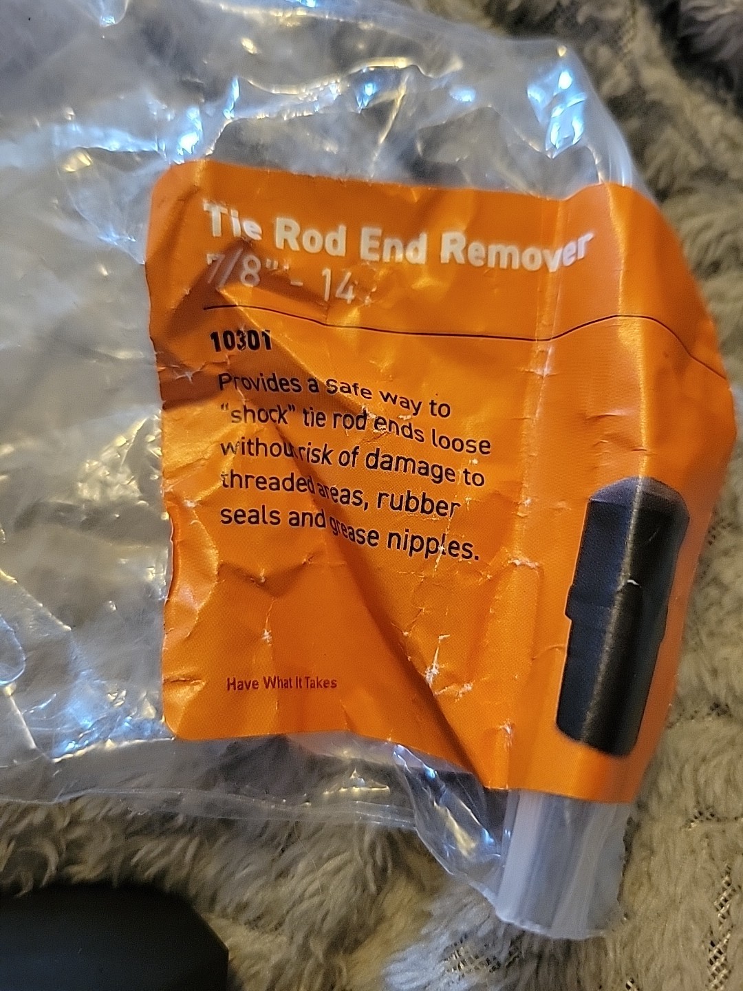 Tiger Tool 10301 Tie Rod End Remover – 7/8″ x 14 TPI, Class 6-8 Trucks