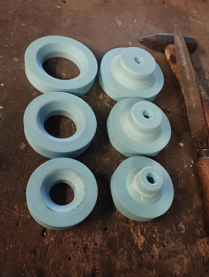 Sheet Metal Dimple Die (8 Sizes) – for Hydraulic Punch Driver Kit- Made in USA