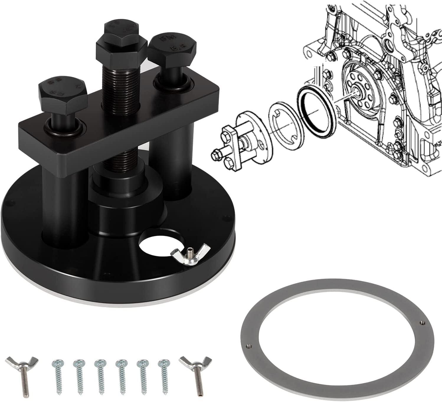 W541589023300 for Detroit DD13 DD15 Front Crankshaft Seal Remover Installer Tool