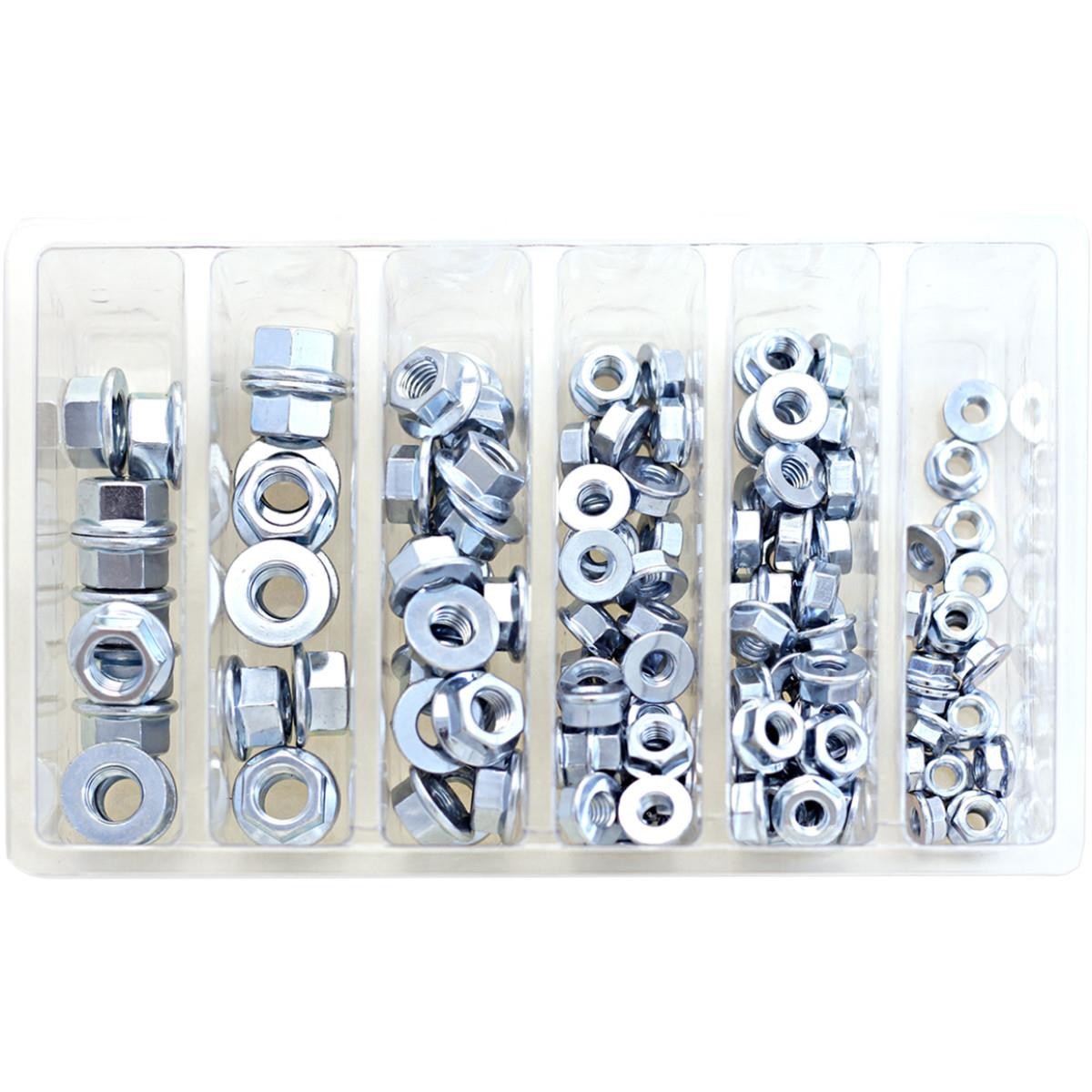 Bolt Mc Hardware SV-FNUT Flange Nut Assortment