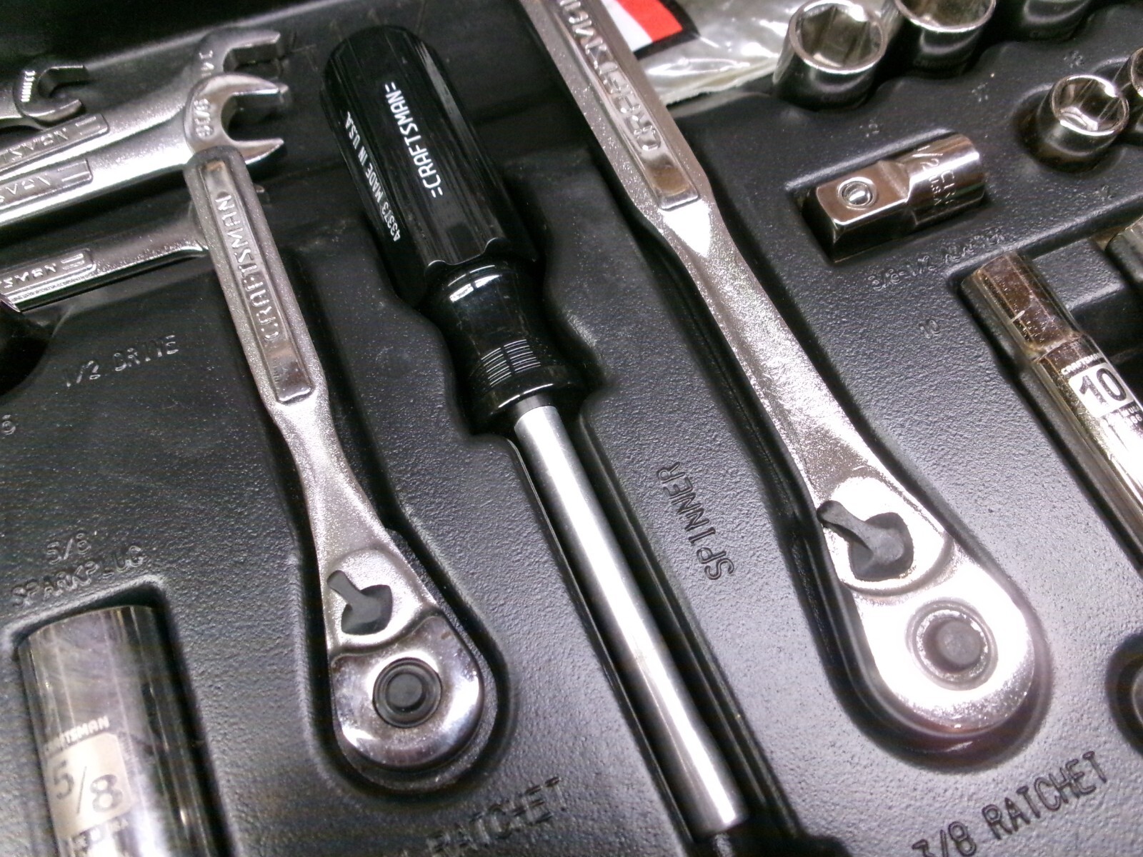 Craftsman USA 117 Piece Mechanic Tool Set with Case No 34117